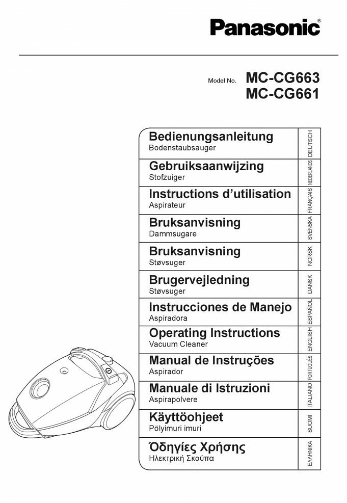 Panasonic MC-CG902 Bodenstaubsauger