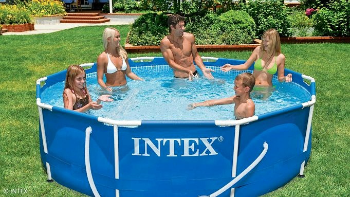 So Saugen Sie Den Intex-Pool
